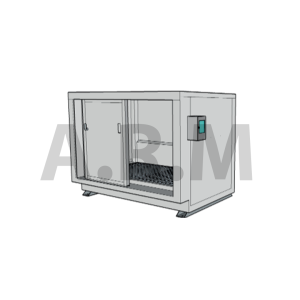 Conteneur hors gel 2 mètres 1 niveau