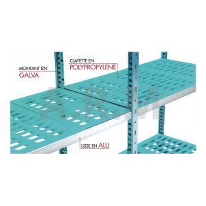 Modèle galvanisé à Clayettes